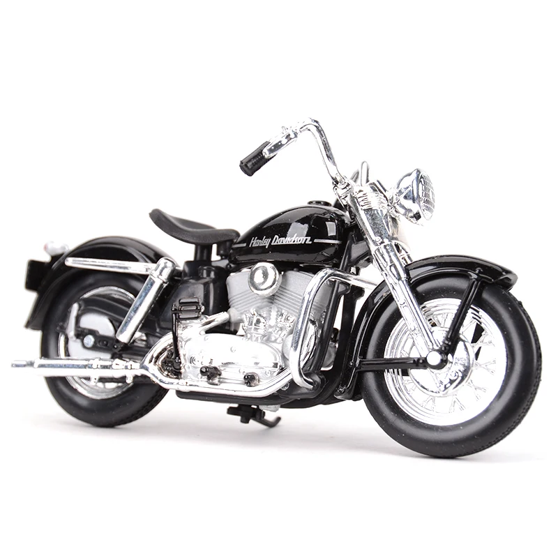 Maisto 1:18 Harley-Davidson 1952 K Model Die Cast Vehicles Collectible Hobbies Motorcycle Model Toys