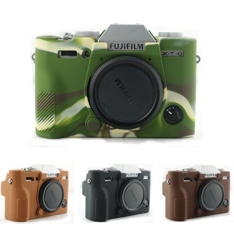 Bolsa de goma de silicona suave para cámara, funda protectora para Fujifilm XT10, XT20, XT20, XT-20