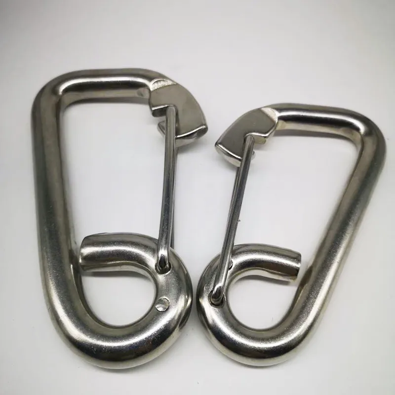 20mm 1PCS Carabiner Heavy Duty Carabiner Clips Keychain Climbing Snap Clip Lock Buckle Hook Camping Hiking