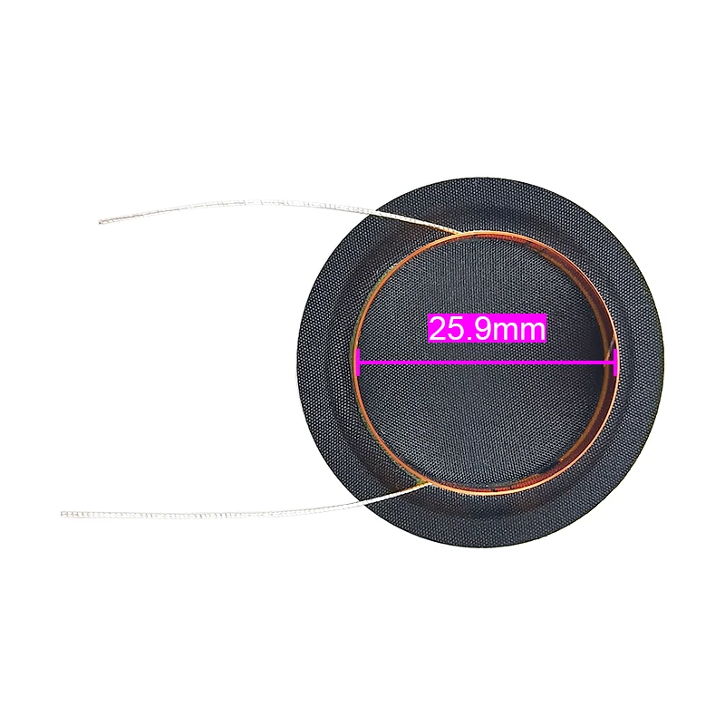 Speciale 25.9mm Importato Tweeter Bobina Vocale Stessa Uscita Pellicola di Seta Membrana 26 Core Bobina Per B&W DM630 ZZ5460 4.1-8OHM 2 PZ