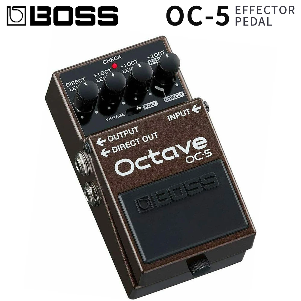 BOSS OC-5 Octave Pedal Guitar Effect Pedal Model Expression Pedal