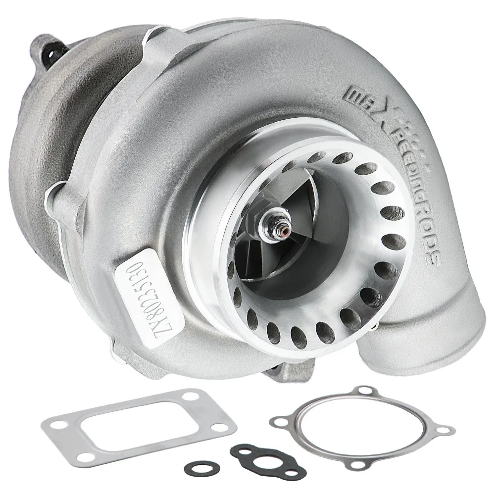 Upgrade GT35 GT3582 Turbo T3 AR.70/63 Anti-Surge Compressor Turbocharger Bearing Turbine For Ford 4.6, 5.0 Engines