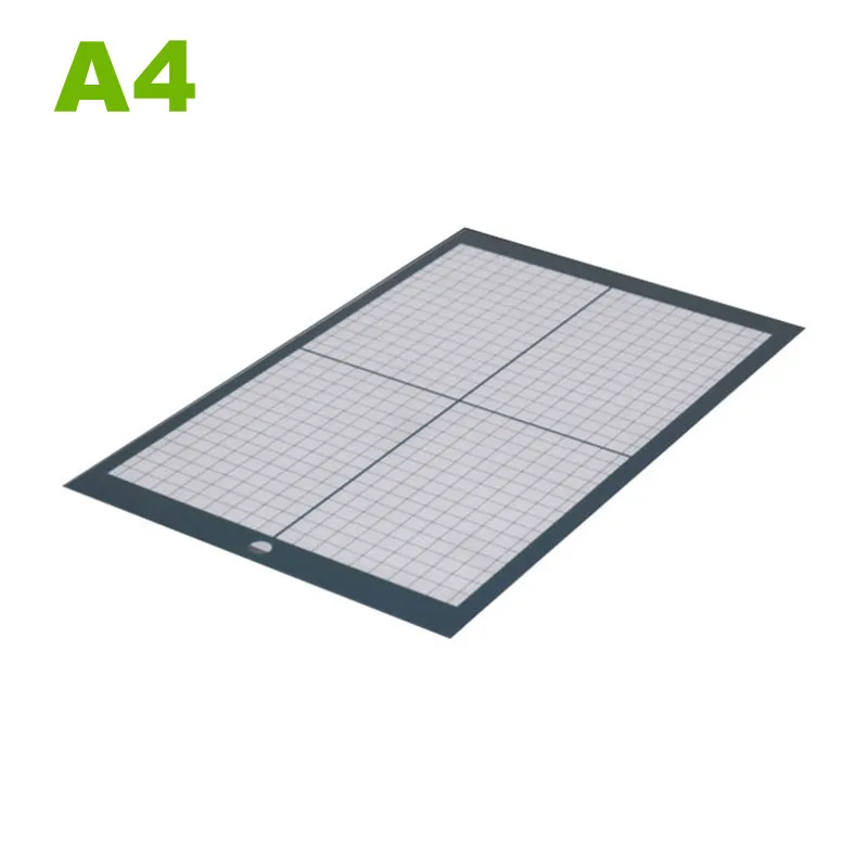 A4 Non Slip Vinyl Cutter Plotter Cutting Mat with Craft Sticky Printed Grid