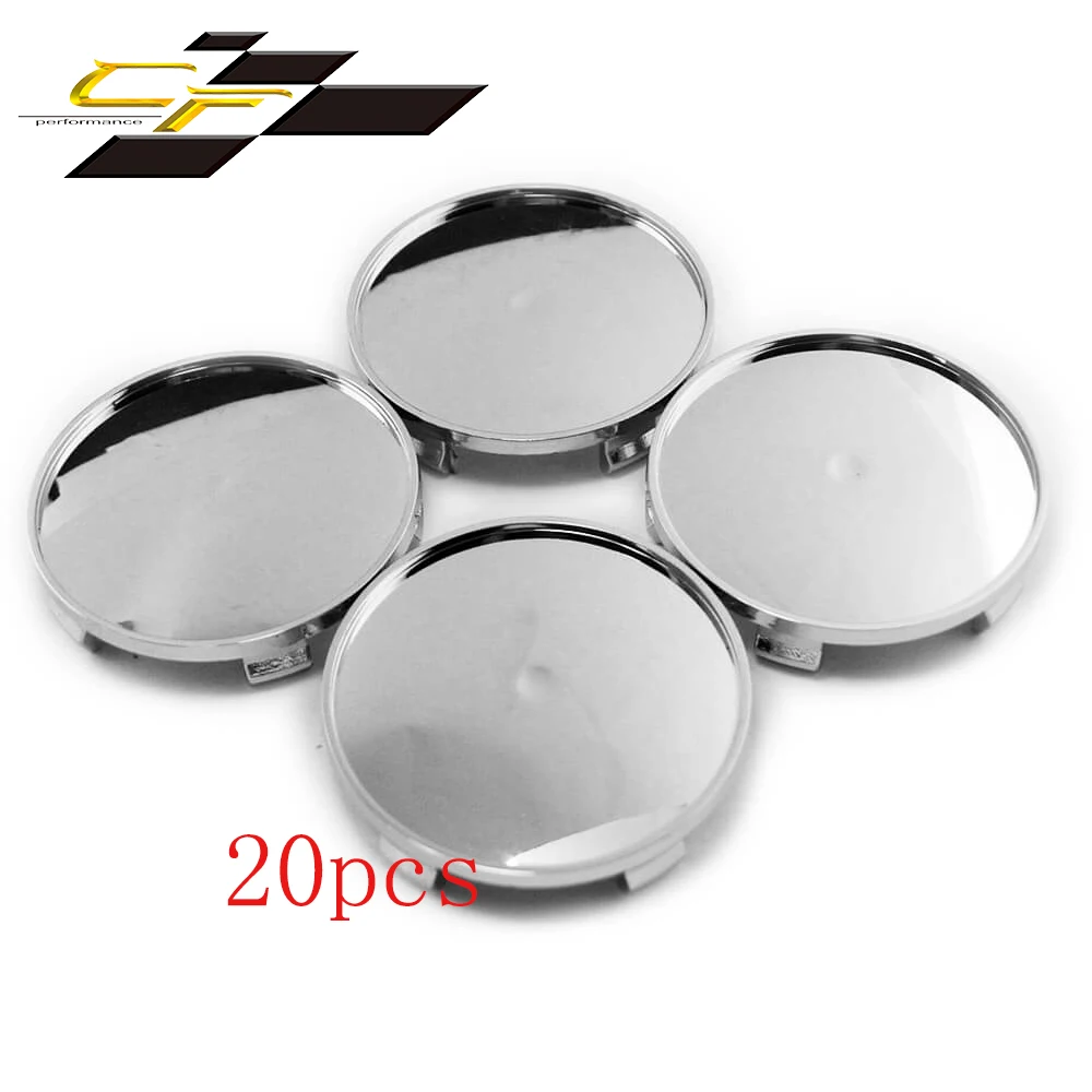 20pcs 69mm Wheel Center Hub Cap For 36136783536 44742-SHJ-A90 08W15-SLJ-0M00-A2 Rims Cover Chrome ABS Car Accessroies