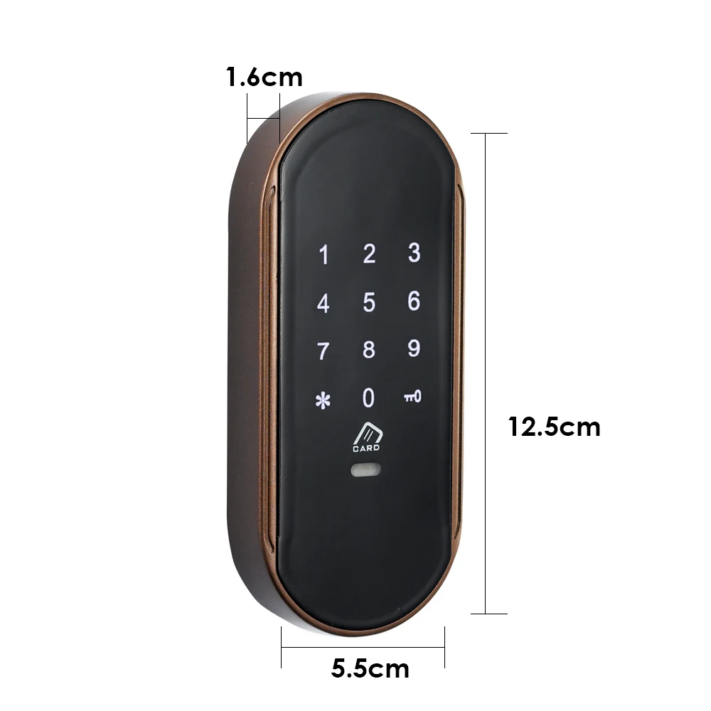 Smart digital inteligente door lock keyless locker lock for cabinets