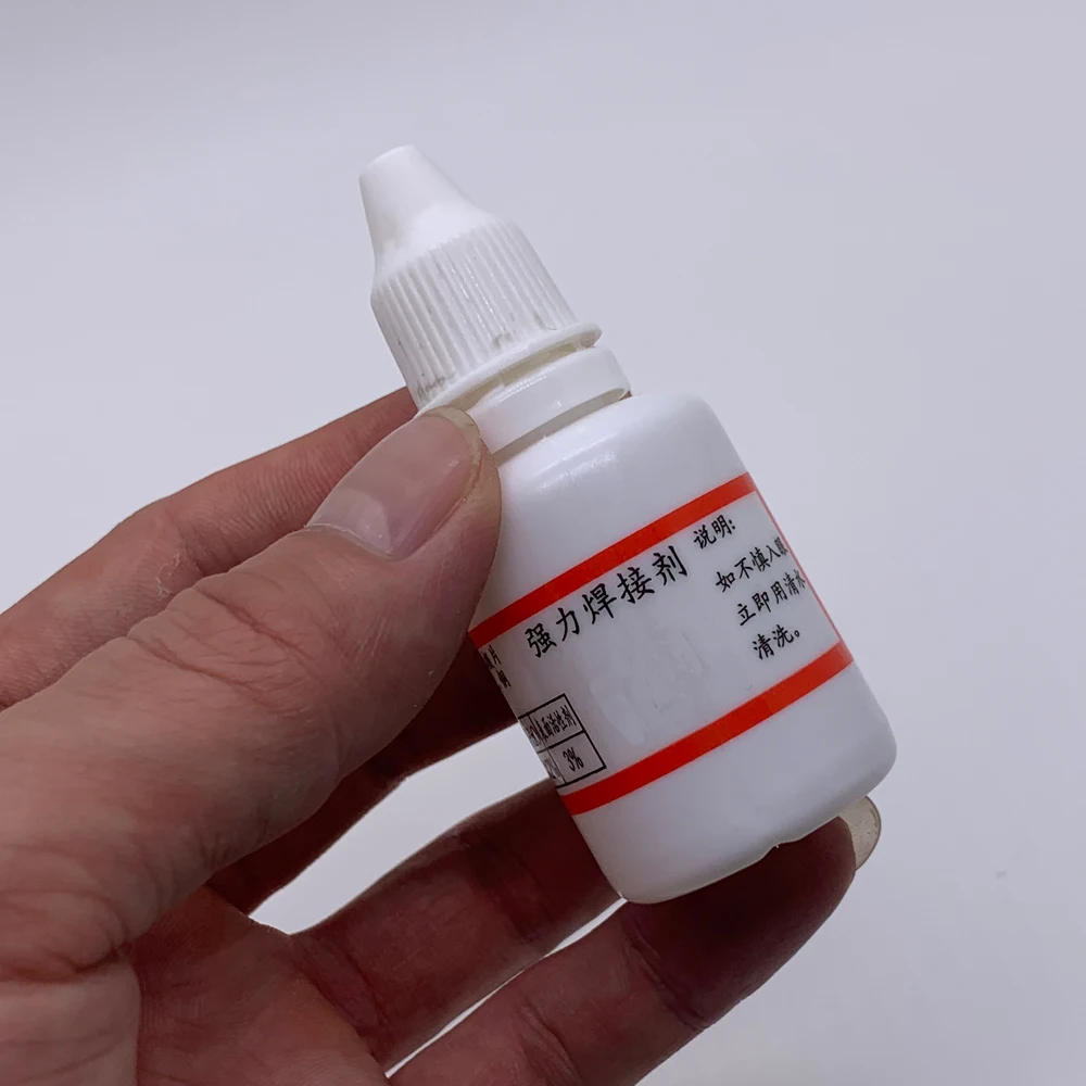 Agente de soldadura sin limpieza, 20ml, flujo de acero inoxidable, placa de acero blanco, batería de hierro, soldadura de flujo líquido, soldadores duraderos