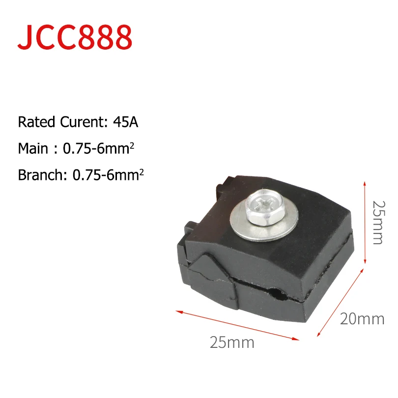 10PC/5PCS WIRKLICH Isolierung Piercing Stecker Isolierung Piercing Klemme Piercing Klemme Kabel Stecker 1,5-35/1,5-10 JCC1 JCC2 – Detail 1