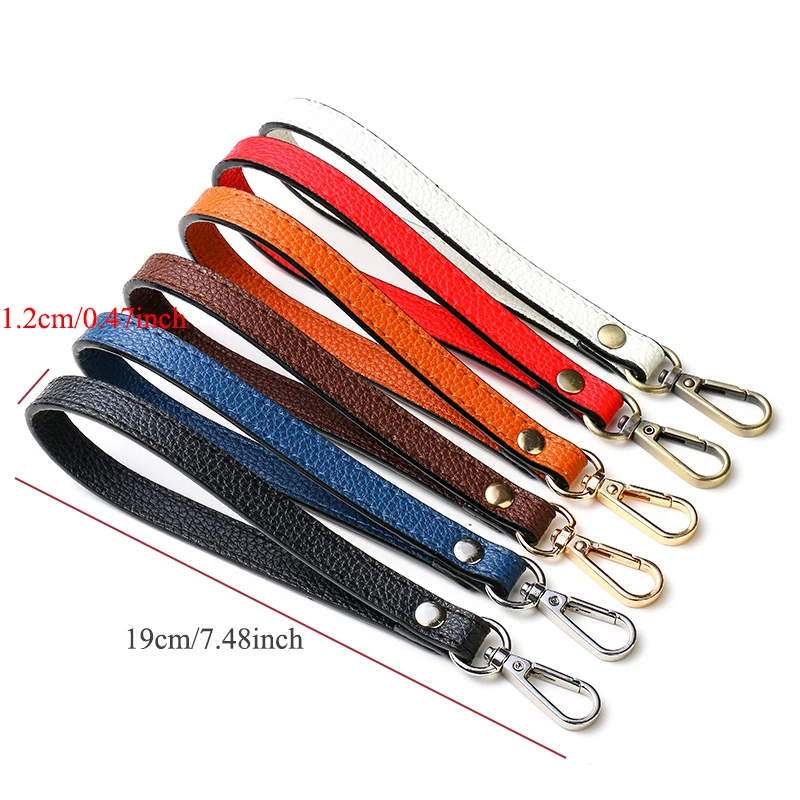 All-match Clutch Bag Strap Wallet Belt Women Wrist Bag Strap Solid Color Women Simple Handle Purse Bag Belt Replacement