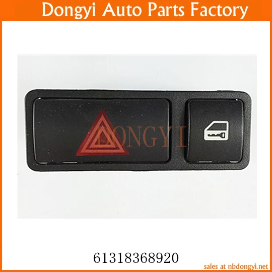 Emergency Hazard Flasher Warning Switch Door Lock Locking Swicth OE No. 61318368920