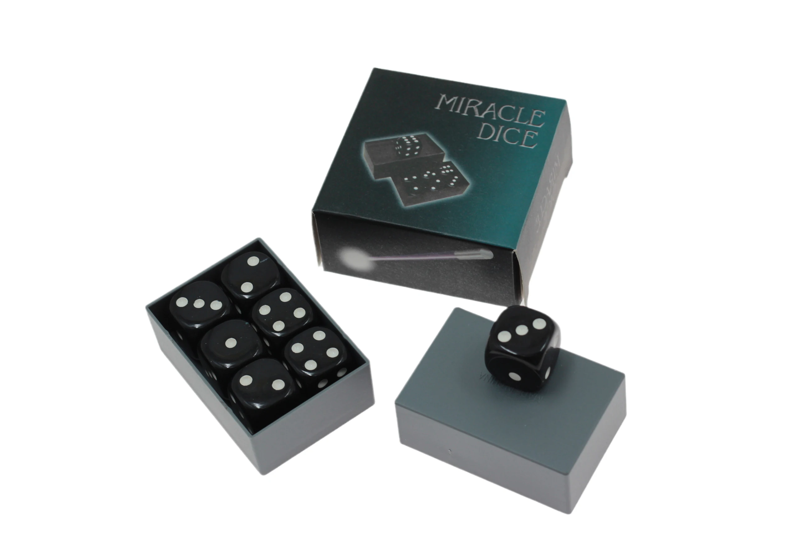 6 Pcs/Box Predict Miracle Dice Turn All Dice Into 6 Magie Toy Magicians Shows Illusion Props Children's Toys Gifts Magic Tricks