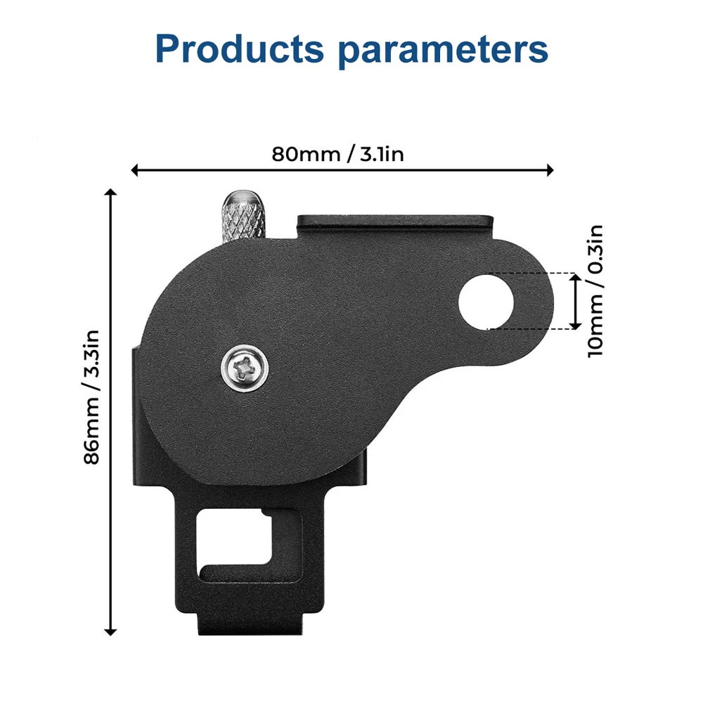 For BMW R1200GS F700GS F800GS G310R G310GS R1250GS F750GS F850GS R 1200 Front Bracket For GoPro Remote Control Motorcycle Parts