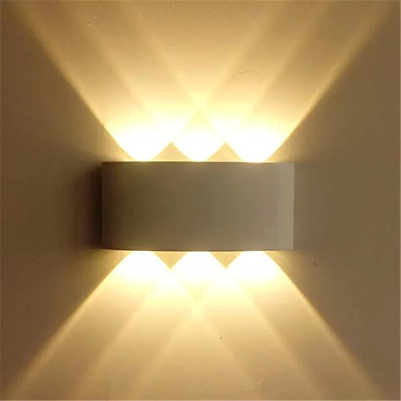 Imagem -04 - Luz de Parede Led 2w à Prova Impermeável Água ao ar Livre Lâmpada Parede Jardim Varanda Luz Decoração para Banheiro Quarto Sala Estar Ac85265v