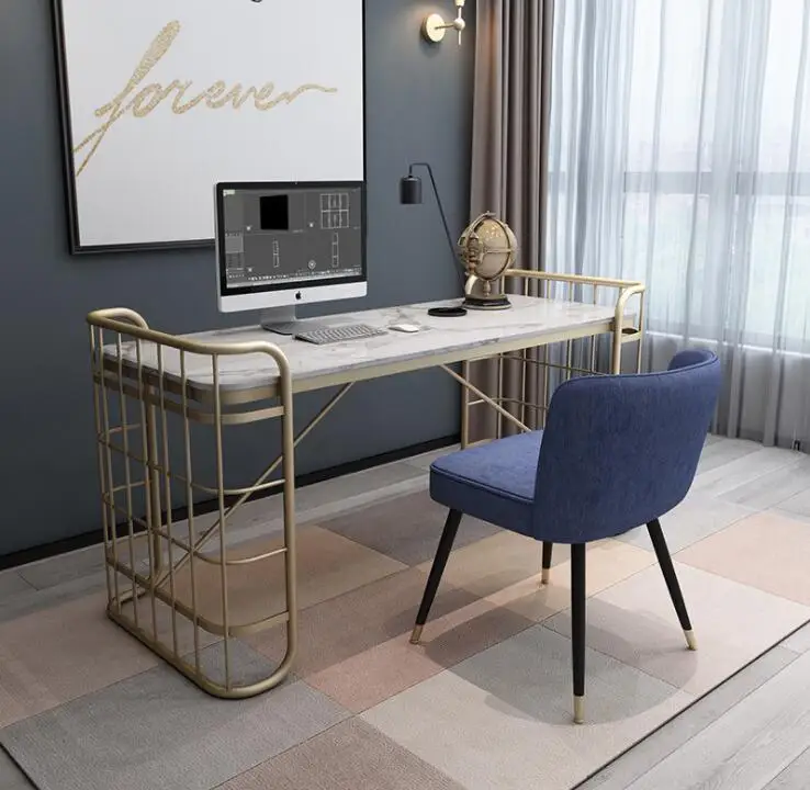 Meja Komputer Desktop Meja Marmer Meja