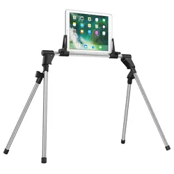 Support de tablette pliable pour iPhone x 11 iPad, support de téléphone, trépied de bureau au sol pour lit paresseux