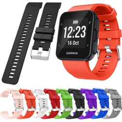 Correa para reloj inteligente Garmin Forerunner 35 30, repuesto de pulsera, correa de muñeca, pulsera suave de silicona