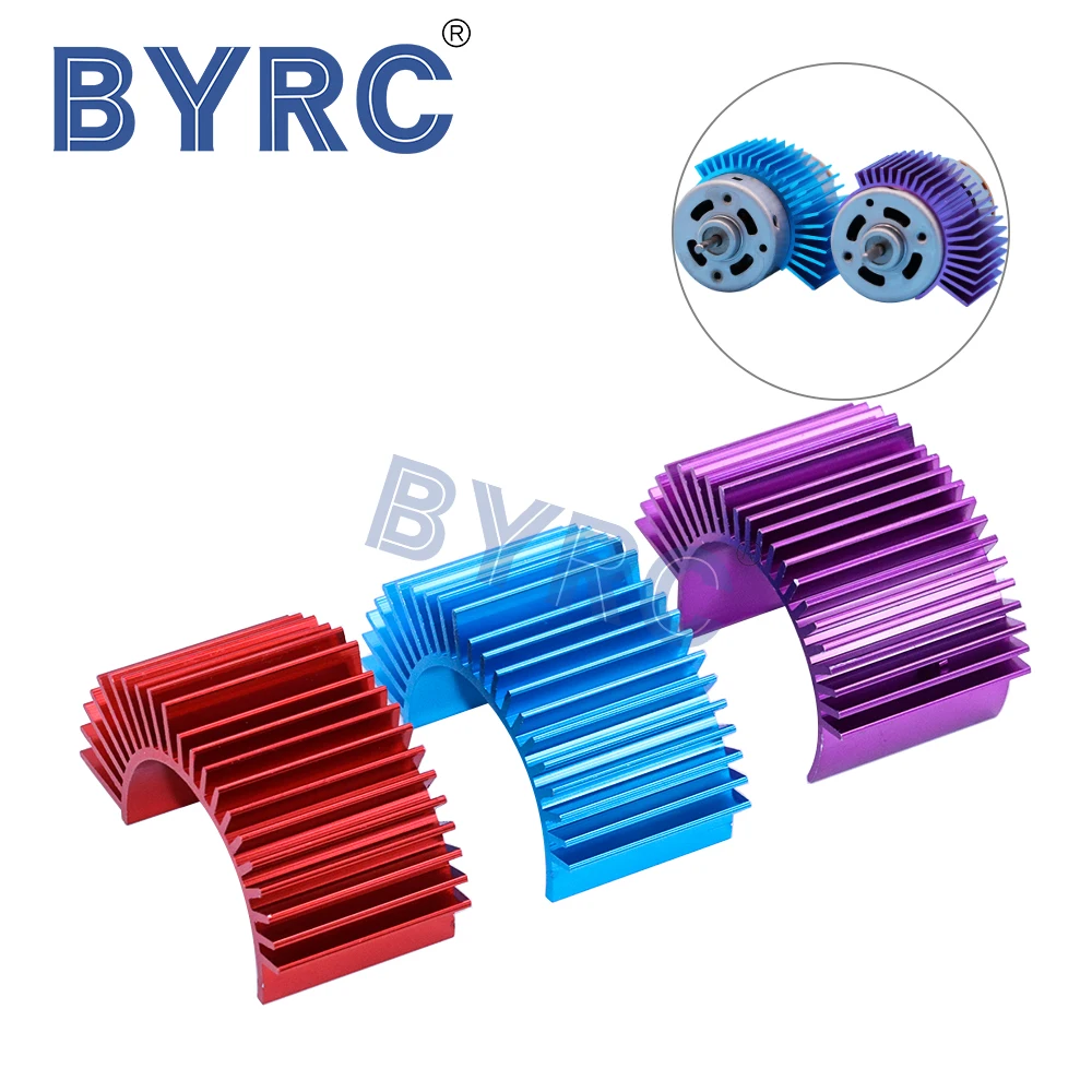 Motor Cooling Heat Sink Heatsink Top Vented 540 545 550 Size For 1/10 RC Car Buggy Crawler RC Boat HSP HPI Wltoys Himoto Redcat