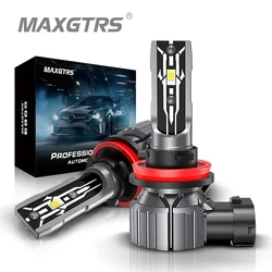 2 uds LED luces de niebla 12000LM H8 H11 H16JP faro H7 H4 9005, 9006 de 9012 HB4 de alta potencia de la lámpara de la niebla para BMW VW Benz Audi A3 8P A4 A6