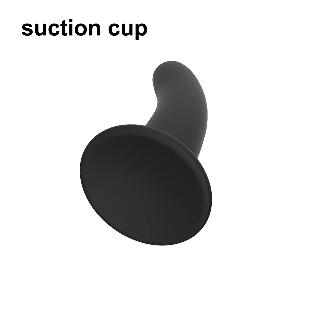 Smooth Silicone Real Dildo Penis Anal Plug,Prostate Massager Butt Plug Anal Vagina Erotic Sex Toy Masturbation for Woman for Men