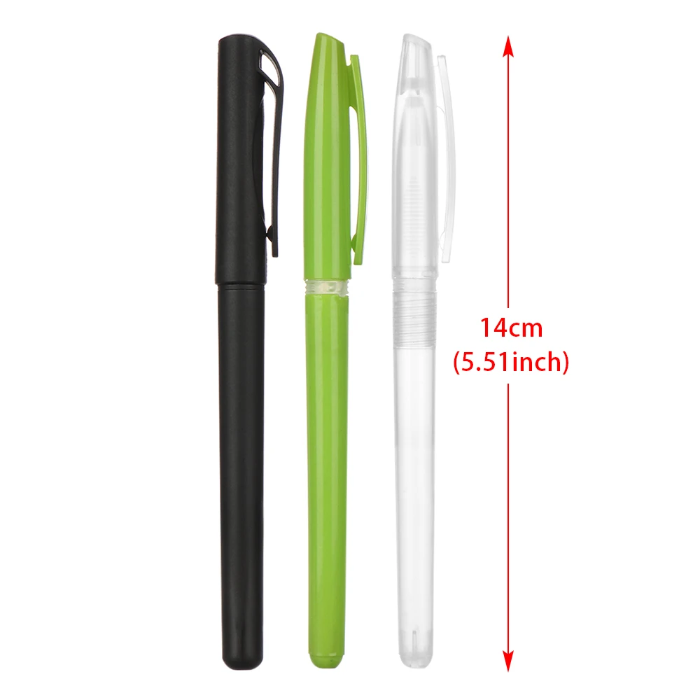 1Set Automatic Fade Pen Kit Magic Disappearing Refill Invisible Ink Gel Pens Groove Copybook Calligraphy Board Practice Tools