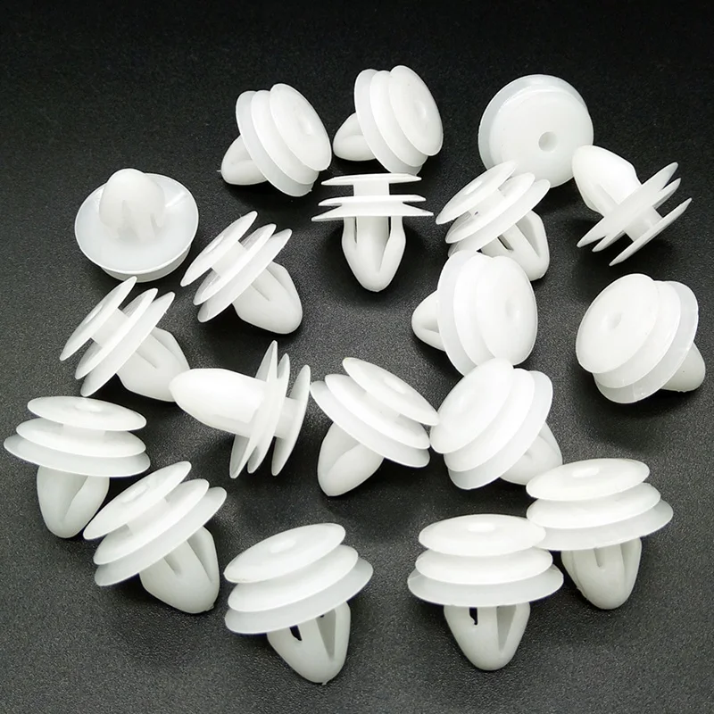 50x Nylon Clips Fasteners For Hyundai Elantra Sonata Tucson Car Door Trim Panel Car Rivets Kit 10mm Accesssories Fasteners part