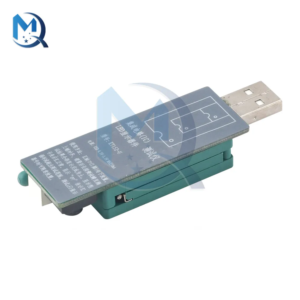 IC LED Tester Optocoupler LM399 KT152 Battery / USB Power Supply for LED Display Devices Integrated Circuit Tester Detector