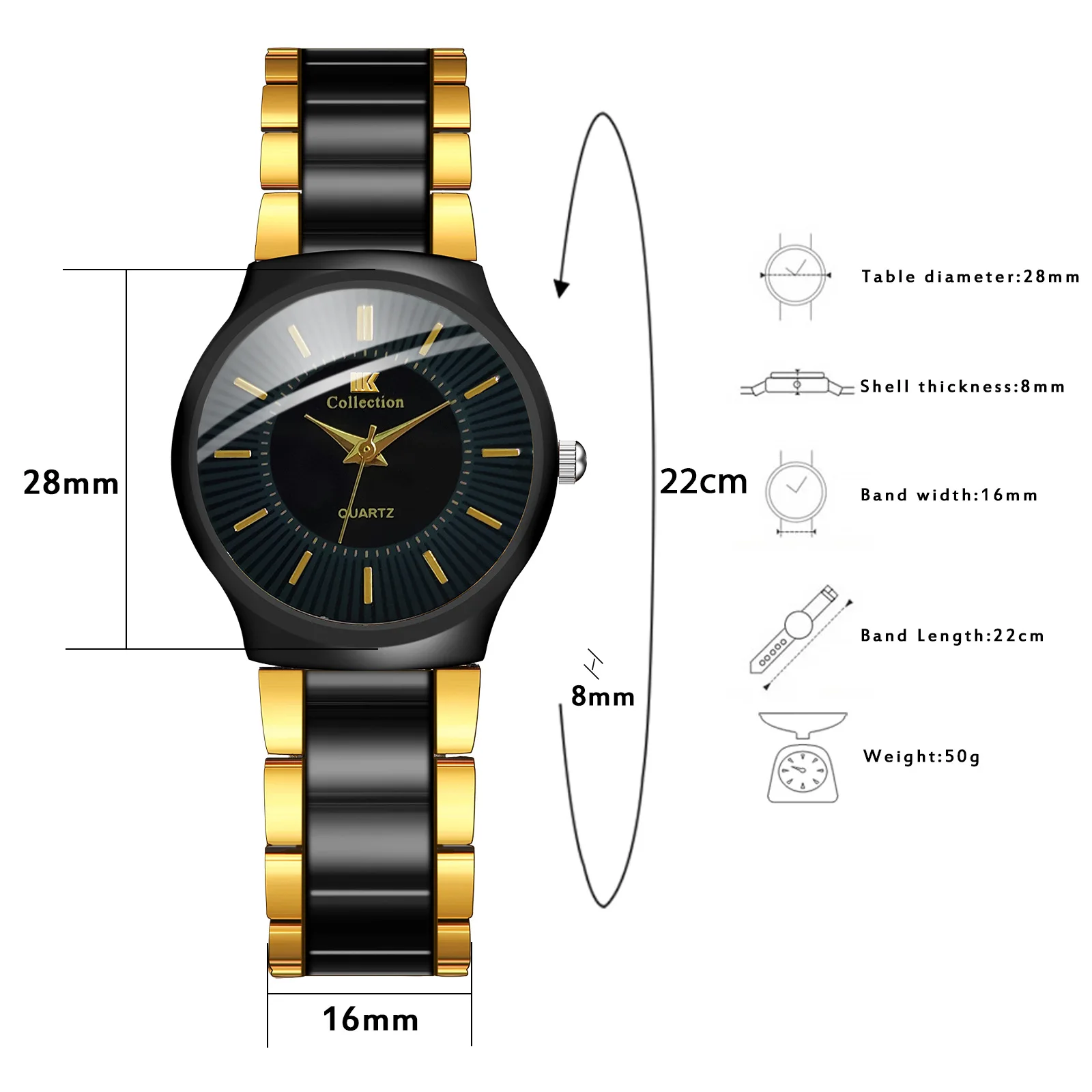 2024 Women Elegant Small Dial Business Style Quartz Watch Fashion Causal Ladies Dress Wristwatch Female Clock Relogio Feminino