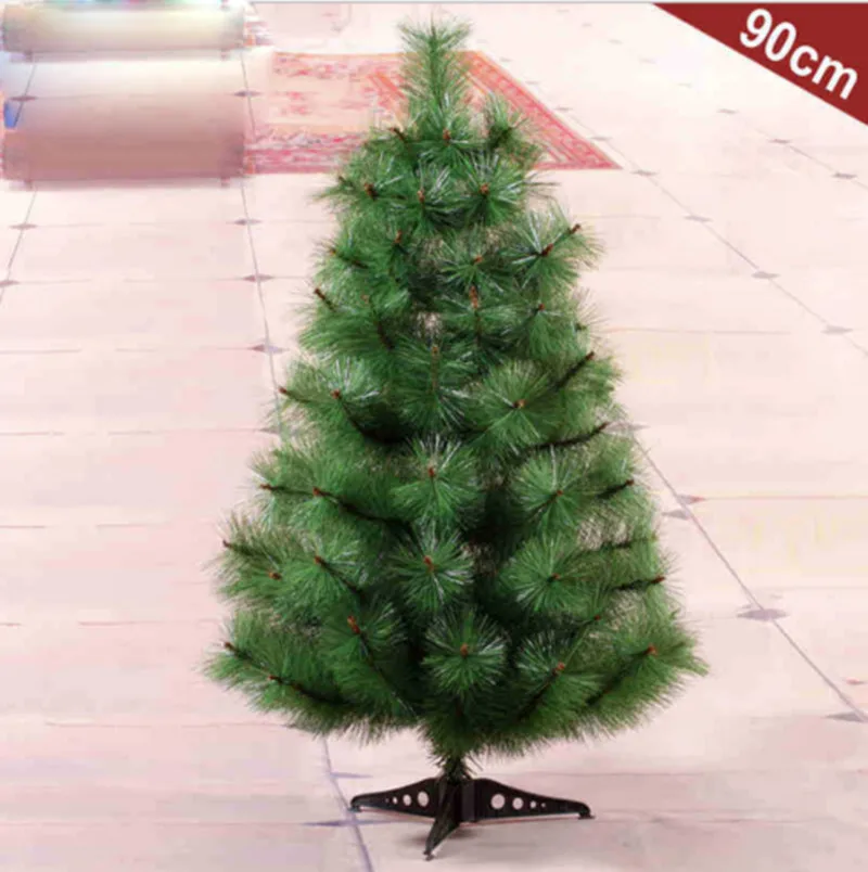 Albero di natale IN PVC Verde Foglia di Base di Decorare Ornamento 90 centimetri-300 cm Artificiale Custom