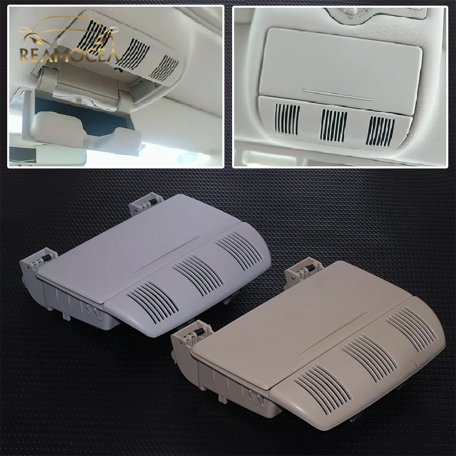 Reamocea 1x Sunglasses Box Sun Glasses Case Container Eyeglasses Holder 1Z0868565E 1Z0868565F For Skoda Octavia Fabia Roomster
