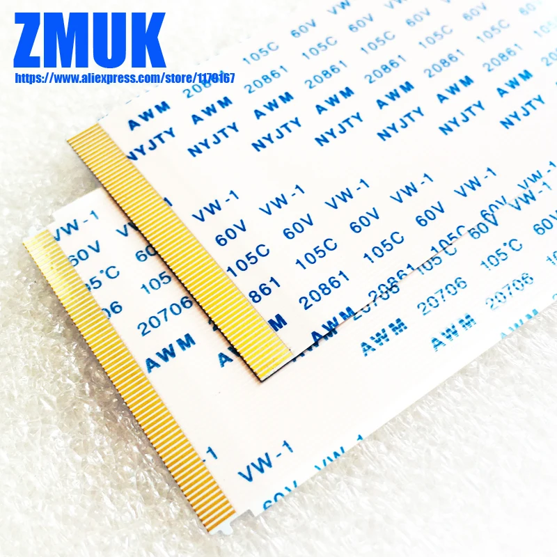 68Pin AWM 20706 / 20861 105C 60V VW-1 FFC kabel taśmowy 4K ekran LCD