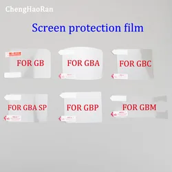 2/5/10pcs For GB GBA GBA SP GBC GBP GBM Screen Protective Film High Permeability