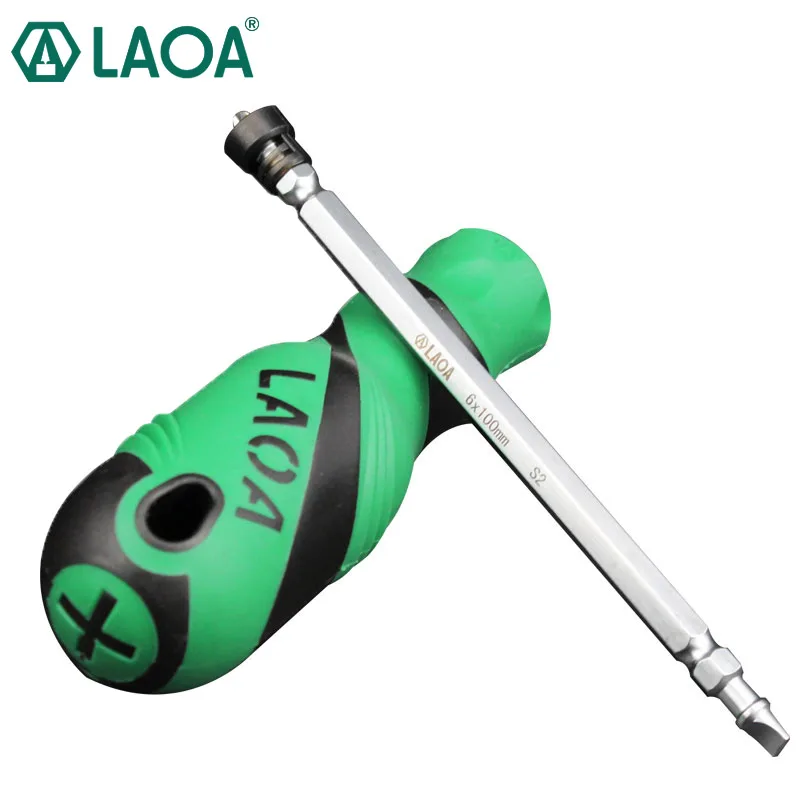 

LAOA Multifunction Magnetic screwdriver Ph2 Screwdriver with Magnetism Ring Screw Driver Hand tools