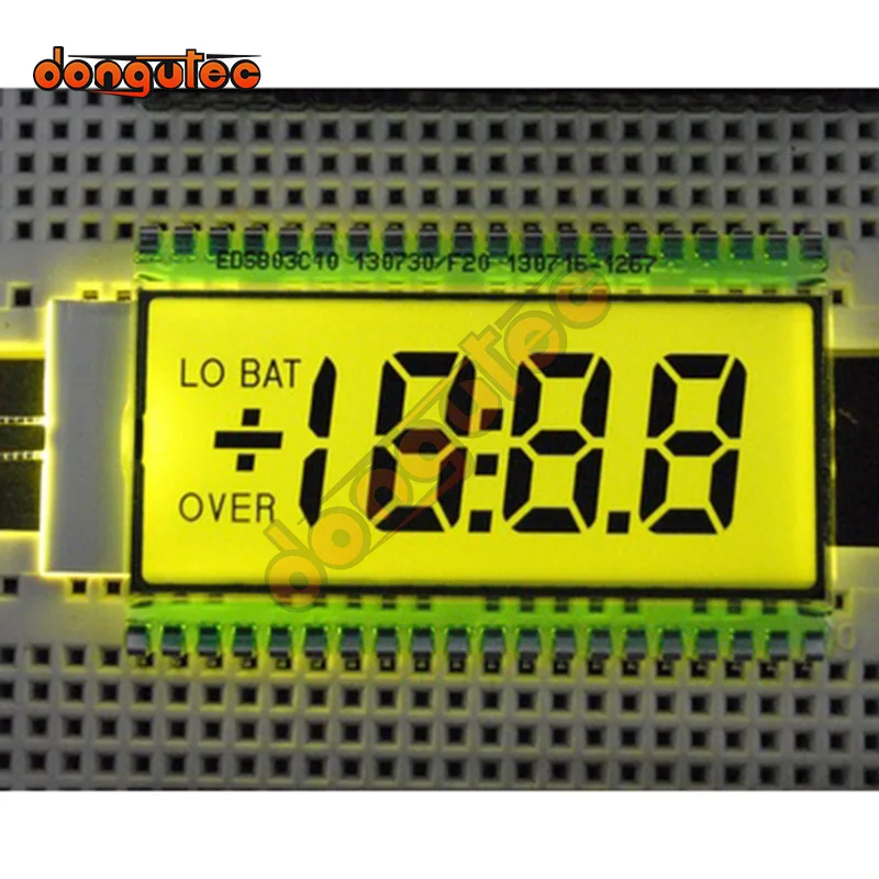 40PIN TN Positive 3-1/2 Digits Segment LCD Panel 5V