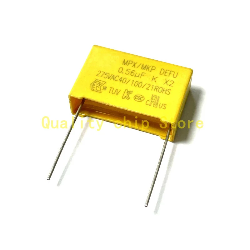 Capacitor x2 série 275v 275vac, 0.001uf ~ 1uf, capacitor de filme de polipropileno novo 10nf 100nf 150nf 220nf 680nf 470nf 0.22uf 0.47uf