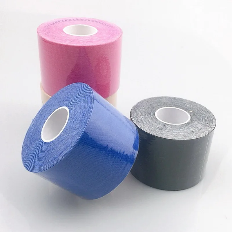 2.5/3.8/5/7.5 cm*5 m Cotton Self Adhesive Sport Tape Muscle Joint Physiotherapy Kinesiology Tape Elastic Bandage kinesiologico