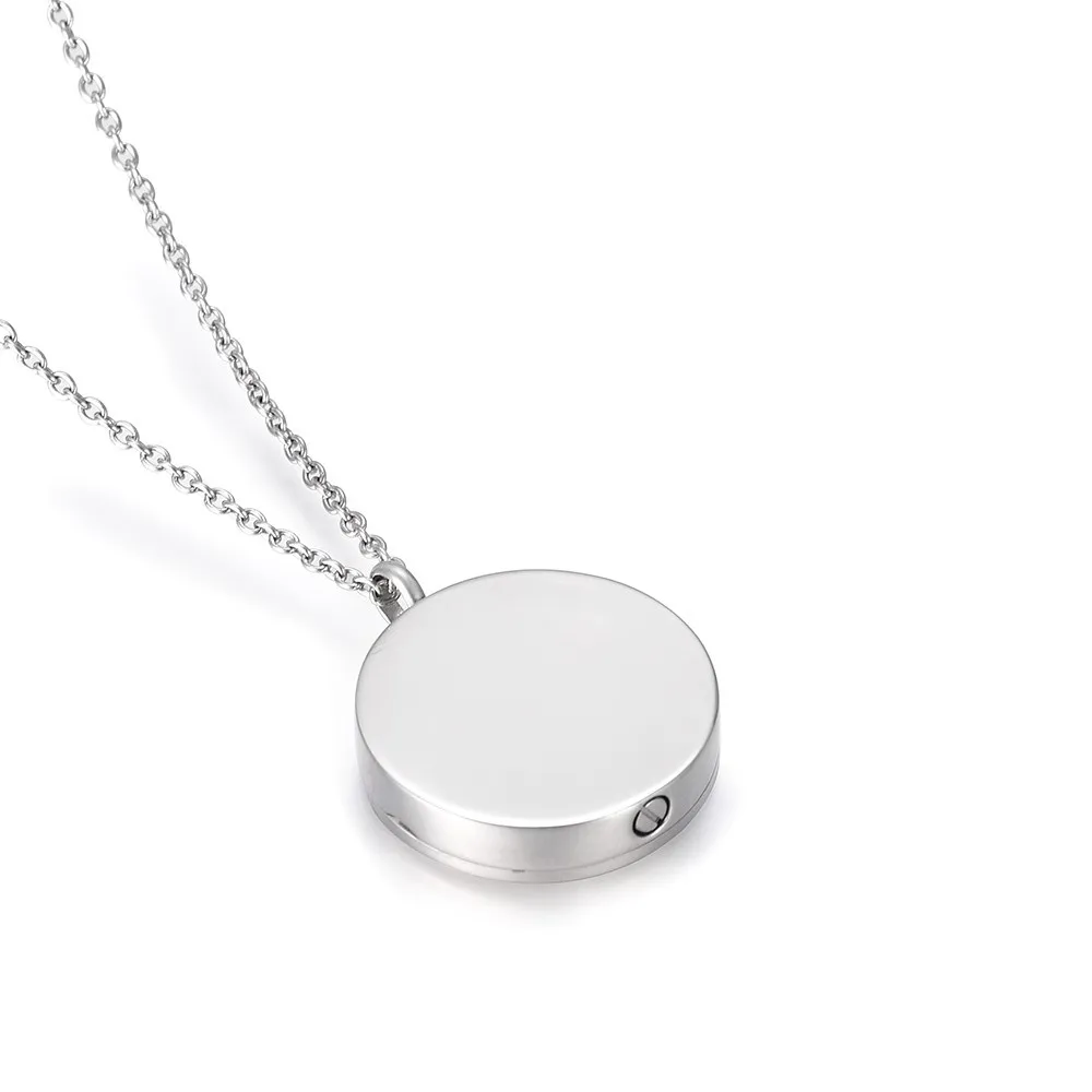 IJP0125 Trendy Stainless Steel Cute Cat Pet Memorial Pendant Aromatherapy Essential Oil Diffuser Necklace With Free  Pads