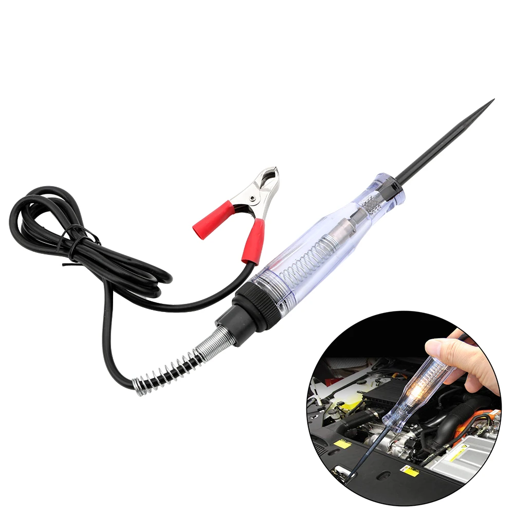 Car Circuit Tester Pen Auto Automotive Light Probe Pen DC 6V 12V 24V Diagnostic Test Tools