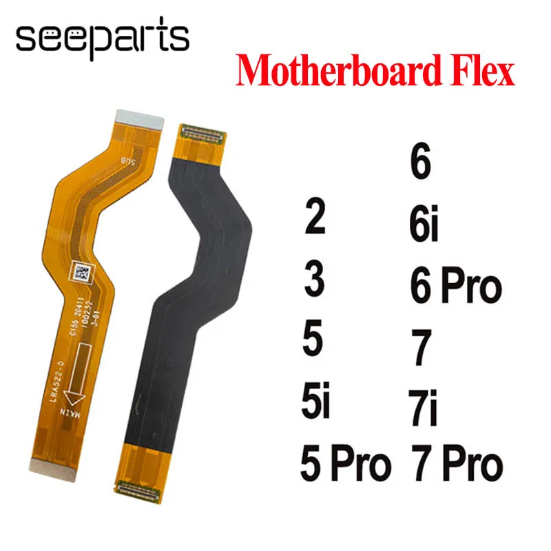 

For Realme 2 X2 3 5 5i 6 6i 7 Pro 7i Motherboard Connection Flex Cable Repair Part For Realme 7 Pro MainBoard Flex Cable