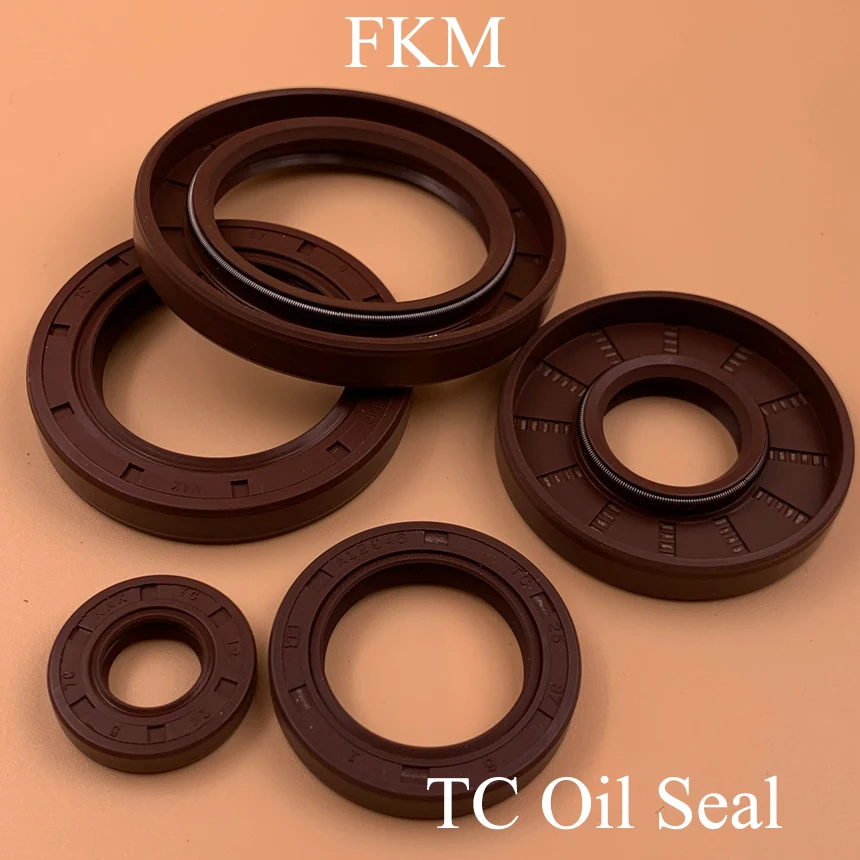 5*15*6 5x15x6 5*16*6 5x16x6 6*15*4 6x15x4 Fluoro FKM Fluorine Rubber 2 Lip Spring TC Ring Gasket Radial Shaft Skeleton Oil Seal