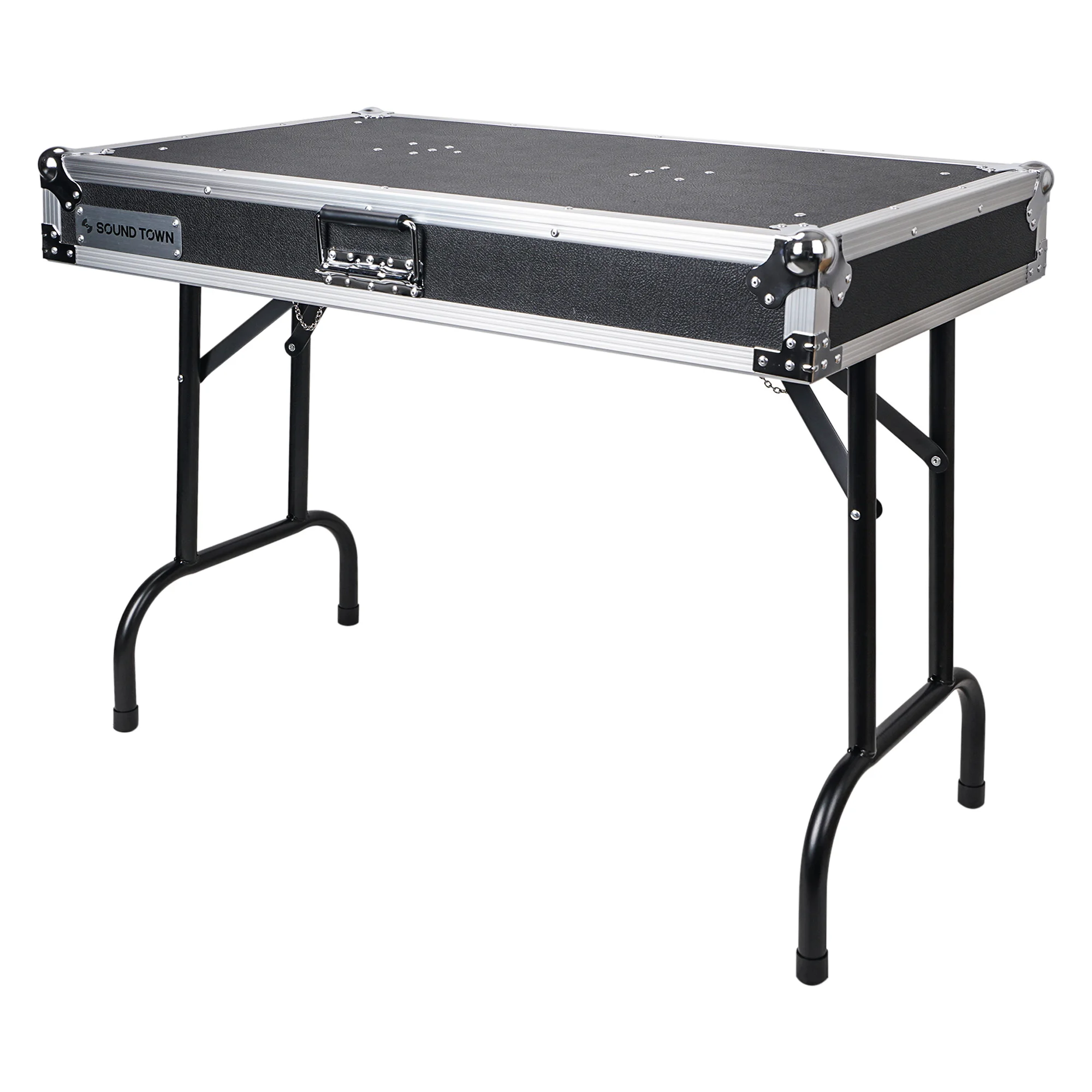 Sound Town DJ Table, Plywood, 36-inch x 21-inch (STDJT-36W)