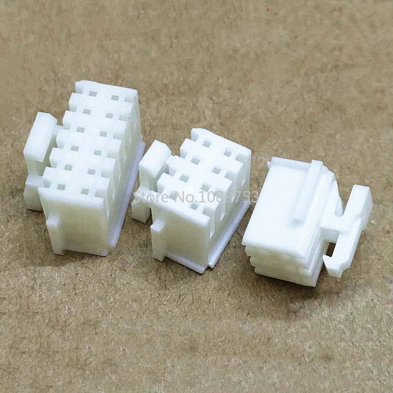 50Pcs Micro Mini PHB 2.0mm Female Housing Connector Double Row Buckle Plastic Shell 2x2P 2x3P 2x4P 2x5P 2x6P 2x7P 2x8P 2x9 2x10P