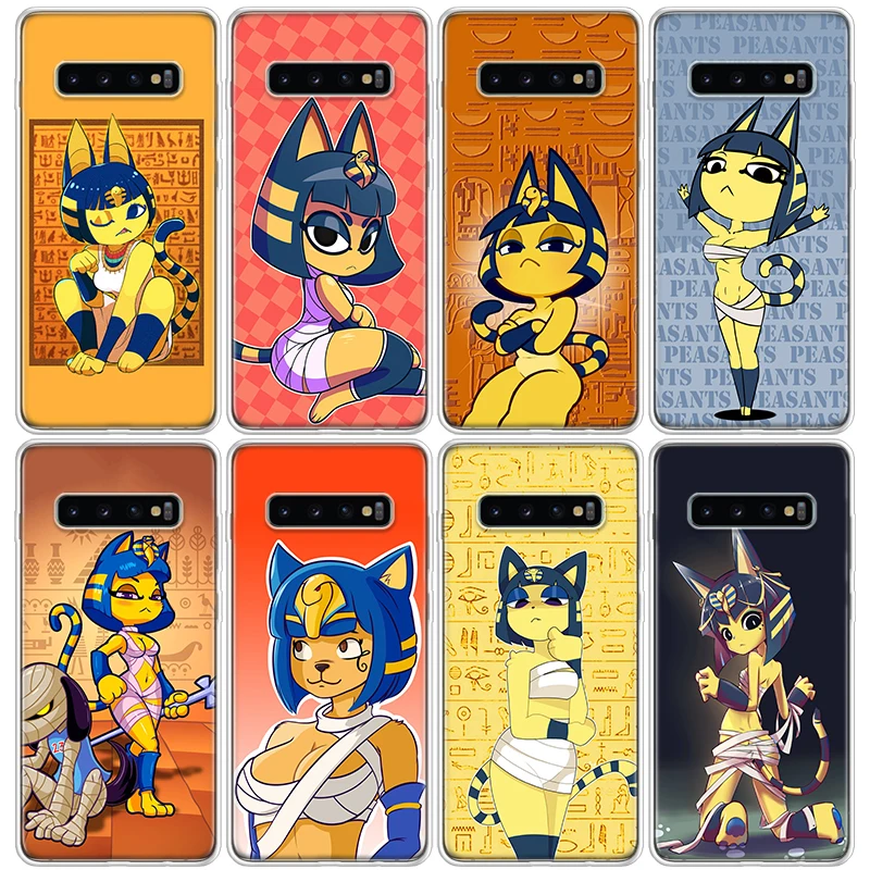 Мультяшный чехол для телефона анкха зона для Samsung Galaxy S24 S23 S22 S21 Ultra S20 FE S10 Plus S10E S9 S8, мягкая задняя крышка из ТПУ