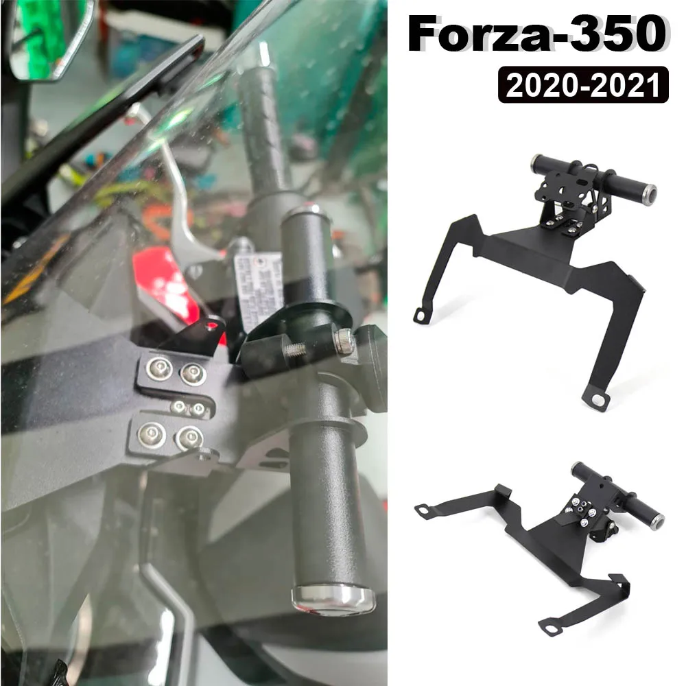 2020 2021 FOR Forza-350 Motorcycle Front Phone Stand Holder GPS Navigaton Plate Bracket For Honda FOR Forza350