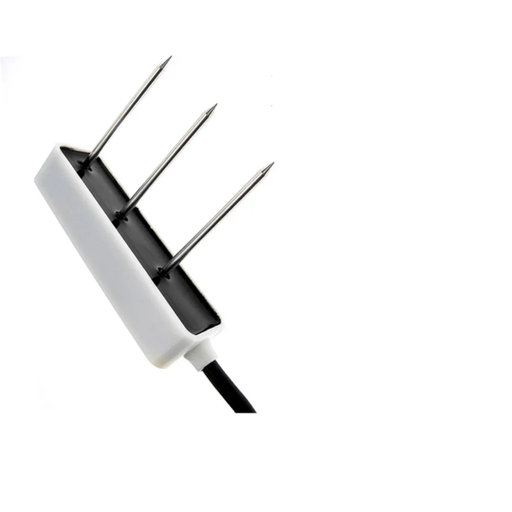 Taidacent SDI-12 Humidity Temperature Sensor Transmitter Soil Moisture Meter Probe 4-20mA/0-2V/RS485 Modbus for Agriculture