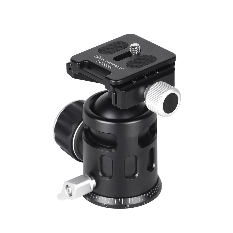SUNWAYFOTO EB-36Tripod Phones Tripod Ball Head Quick Release Clamp For DSLR Panoramic BallHead Release for Arca Head Plate