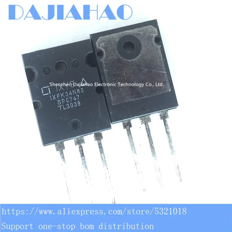 

2 шт. IXFK34N80 34N80 MOSFETN TO-3p 34A 800V МОП полевой транзистор высокой мощности