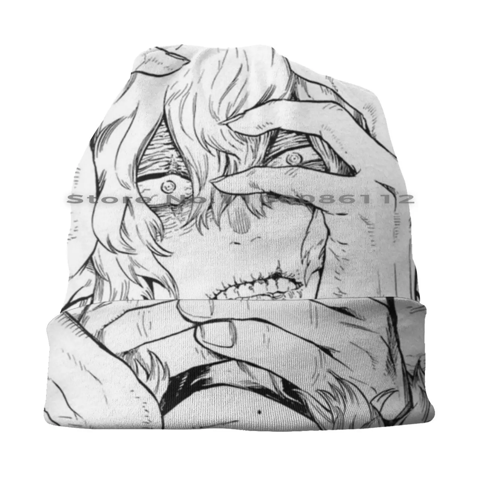 Tomura Shigaraki ( Boku No Hero ) Beanies Knit Hat All Might Bakugo Endeavor Eraser Head Great Torino Himiko Toga Overhaul