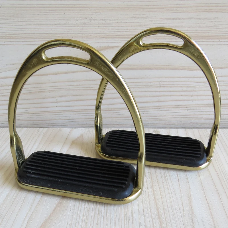 Stirrups, non-slip stainless steel plating pedals, harness accessories, bridles, equestrian supplies