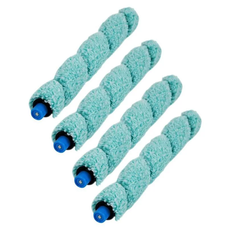 HOT SALE 4Pcs Floor Washing Robotic Cleaner Main Brush Replacement For Ilife W400 Floor Washing Robot Parts Accessories