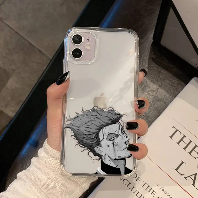 YNDFCNB Anime Hunter x Hunters Hisoka Phone Case for iphone 13 11 12 pro XS MAX 8 7 6 6S Plus X 5S SE 2020 XR cover