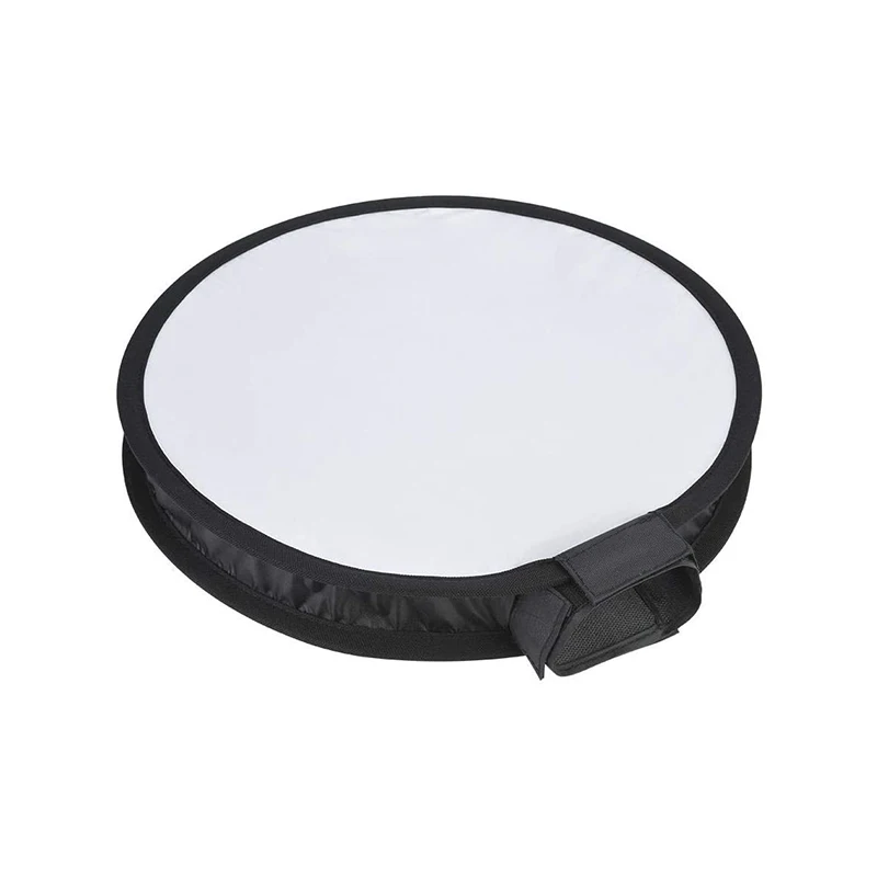Difusor redondo e portátil de 30cm, 40cm para câmera nikon canon, refletor softbox speedlite softbox e flash de luz, dropship